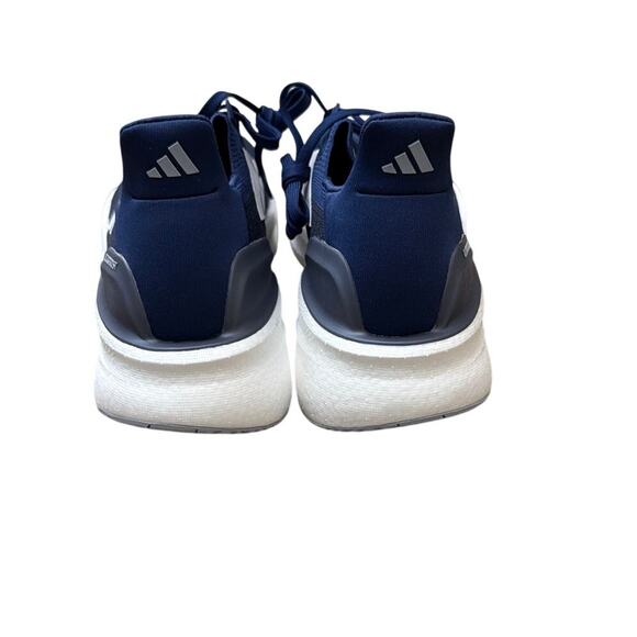 adidas JI3385  Boost 5X Dark Blue Cloud White Halo Silver Men Size 11 New main image 4
